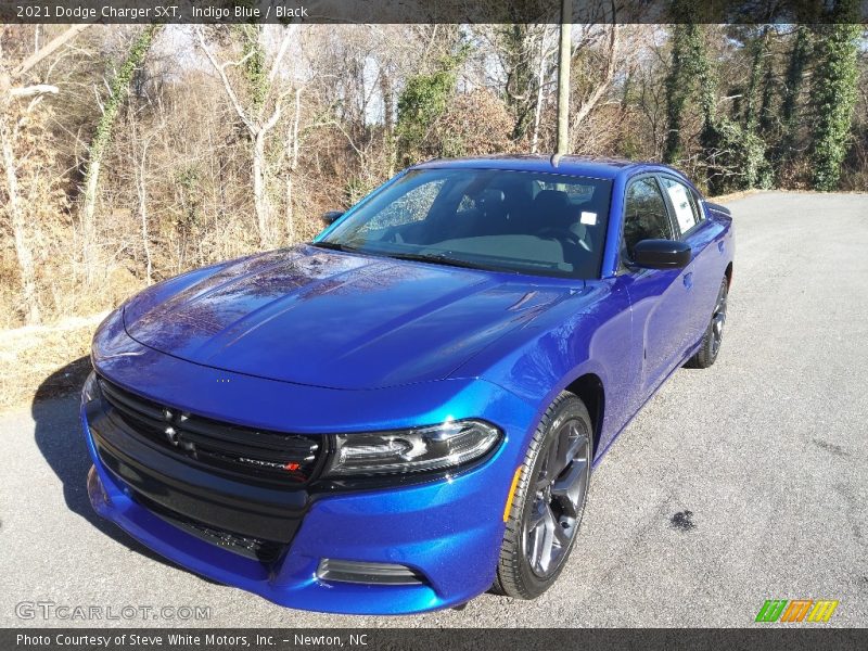 Indigo Blue / Black 2021 Dodge Charger SXT