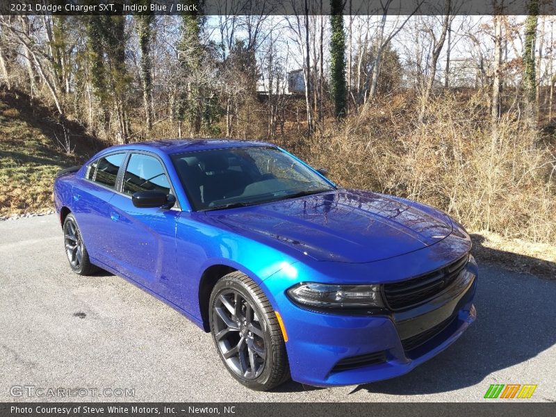 Indigo Blue / Black 2021 Dodge Charger SXT