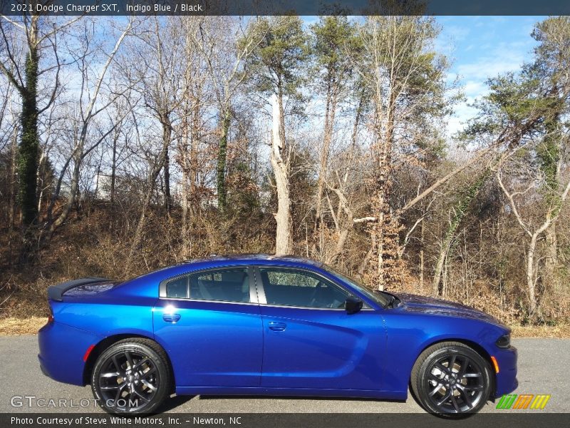 Indigo Blue / Black 2021 Dodge Charger SXT