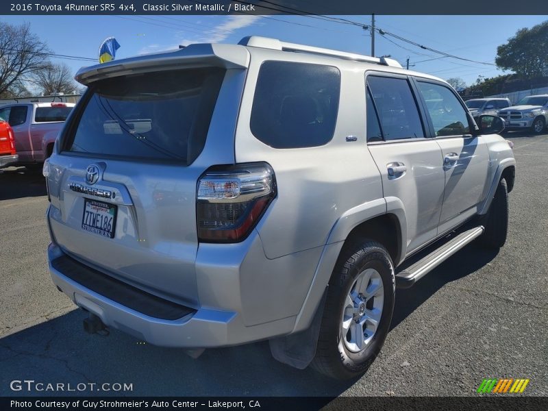 Classic Silver Metallic / Black 2016 Toyota 4Runner SR5 4x4