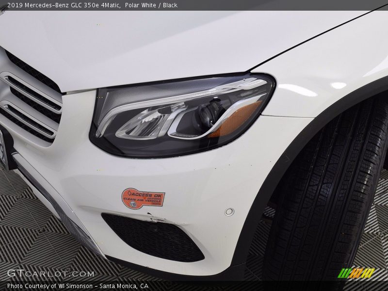 Polar White / Black 2019 Mercedes-Benz GLC 350e 4Matic