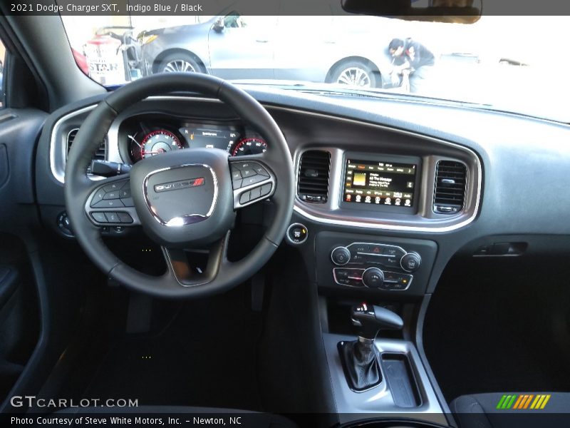 Indigo Blue / Black 2021 Dodge Charger SXT
