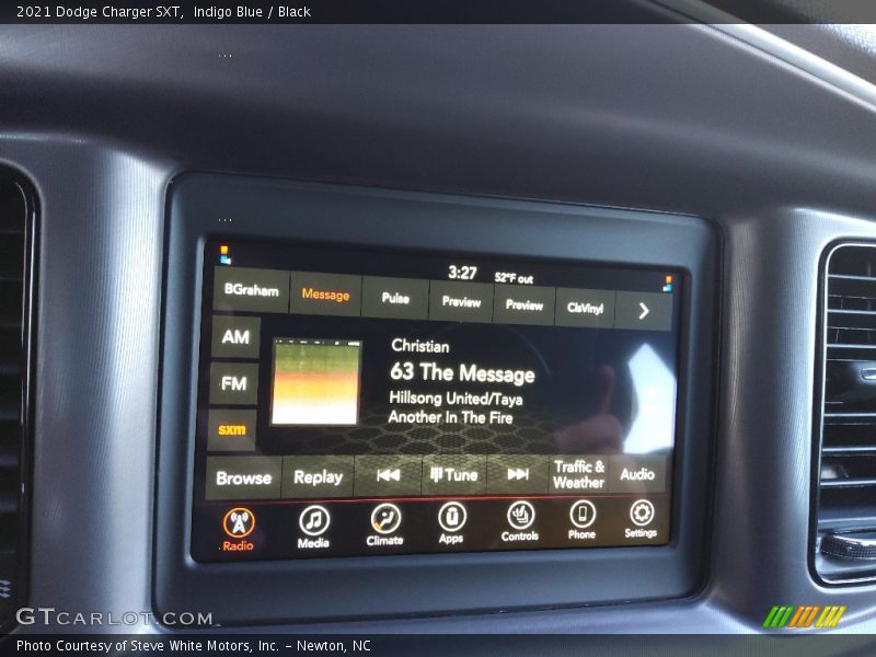 Indigo Blue / Black 2021 Dodge Charger SXT