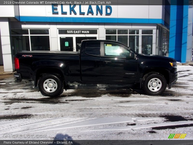 Black / Jet Black/Dark Ash 2019 Chevrolet Colorado WT Extended Cab 4x4