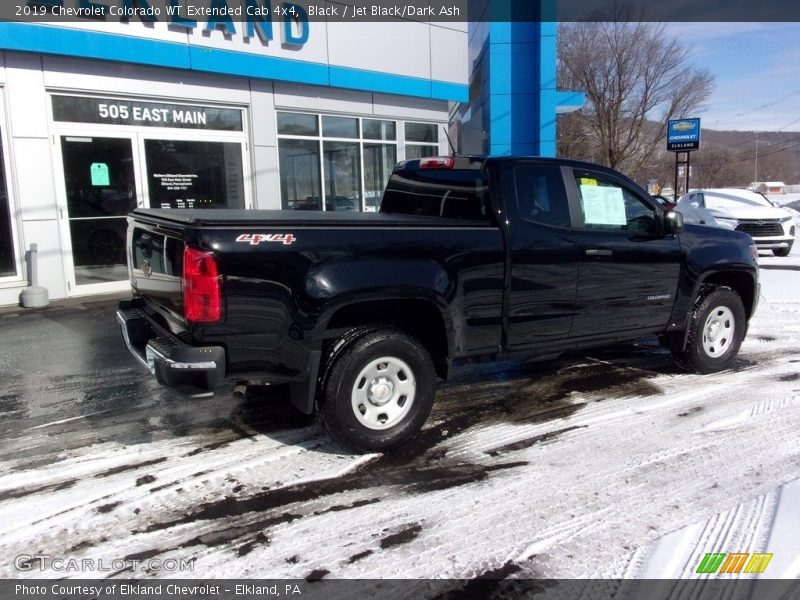 Black / Jet Black/Dark Ash 2019 Chevrolet Colorado WT Extended Cab 4x4