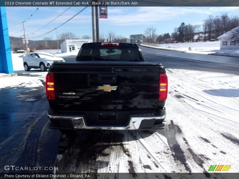 Black / Jet Black/Dark Ash 2019 Chevrolet Colorado WT Extended Cab 4x4