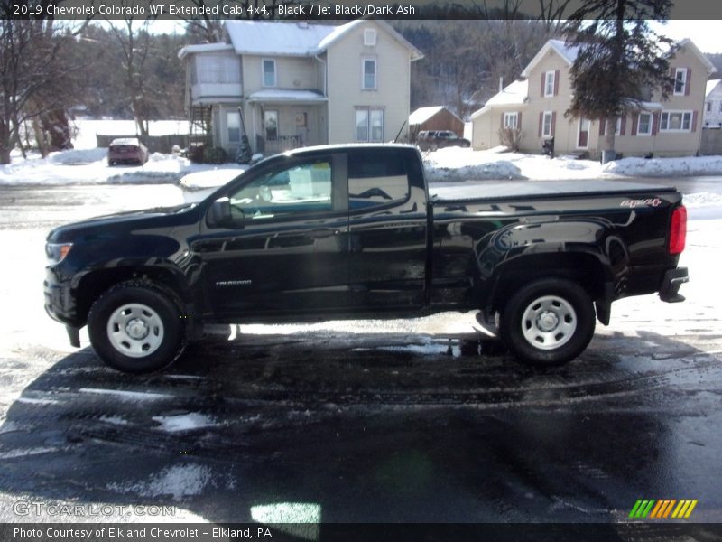 Black / Jet Black/Dark Ash 2019 Chevrolet Colorado WT Extended Cab 4x4