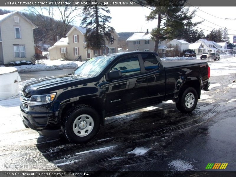 Black / Jet Black/Dark Ash 2019 Chevrolet Colorado WT Extended Cab 4x4