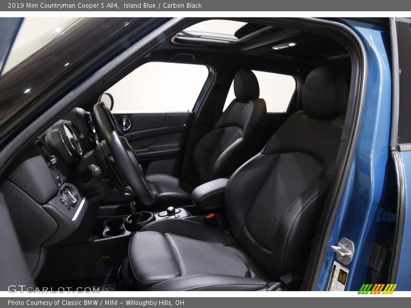 Island Blue / Carbon Black 2019 Mini Countryman Cooper S All4