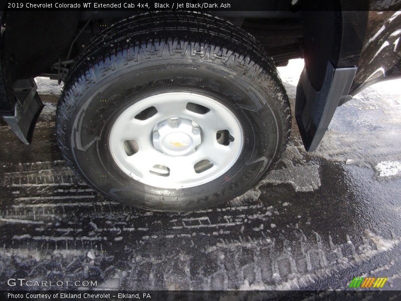Black / Jet Black/Dark Ash 2019 Chevrolet Colorado WT Extended Cab 4x4