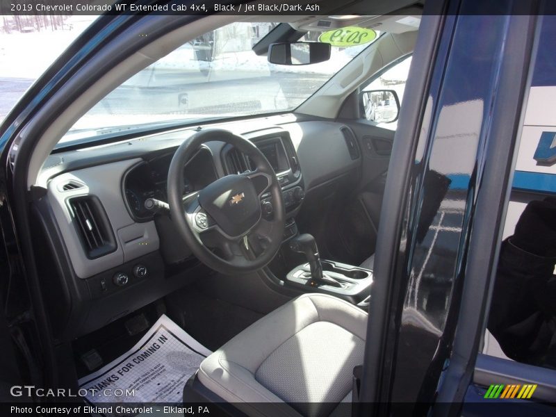 Black / Jet Black/Dark Ash 2019 Chevrolet Colorado WT Extended Cab 4x4