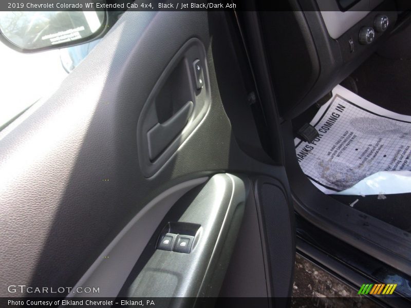 Black / Jet Black/Dark Ash 2019 Chevrolet Colorado WT Extended Cab 4x4