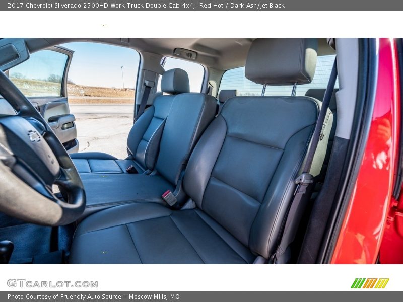 Red Hot / Dark Ash/Jet Black 2017 Chevrolet Silverado 2500HD Work Truck Double Cab 4x4