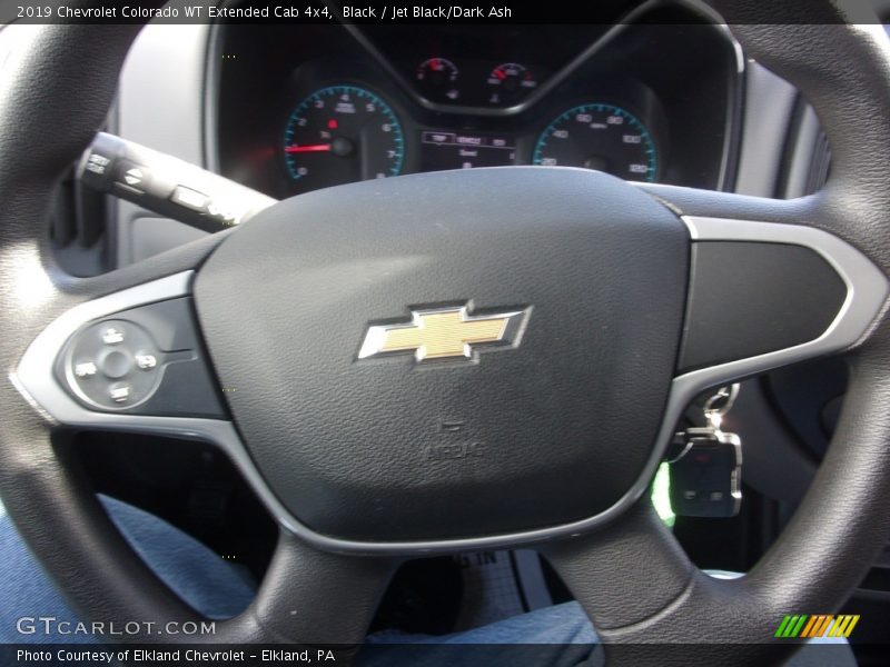 Black / Jet Black/Dark Ash 2019 Chevrolet Colorado WT Extended Cab 4x4