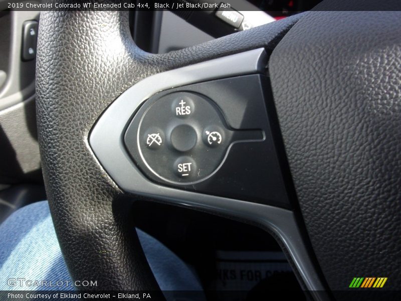 Black / Jet Black/Dark Ash 2019 Chevrolet Colorado WT Extended Cab 4x4