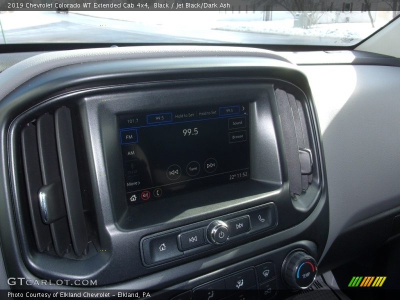 Black / Jet Black/Dark Ash 2019 Chevrolet Colorado WT Extended Cab 4x4