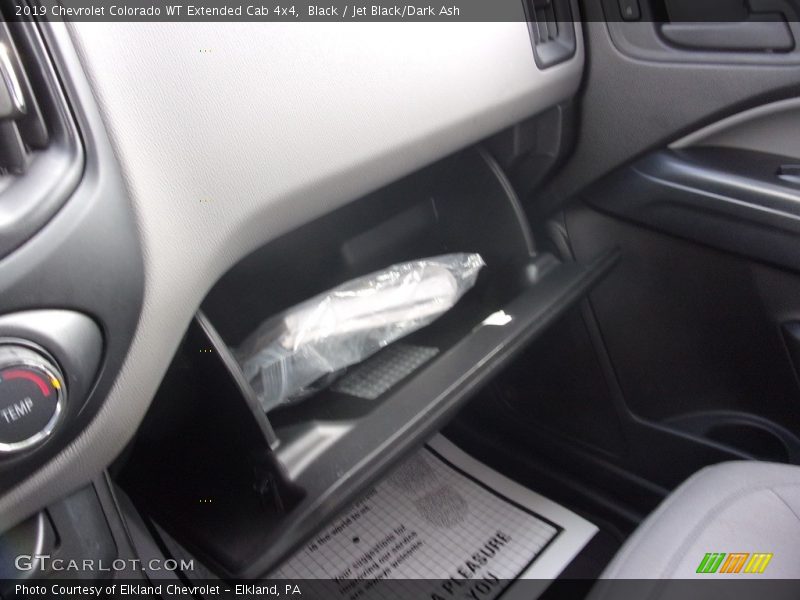 Black / Jet Black/Dark Ash 2019 Chevrolet Colorado WT Extended Cab 4x4