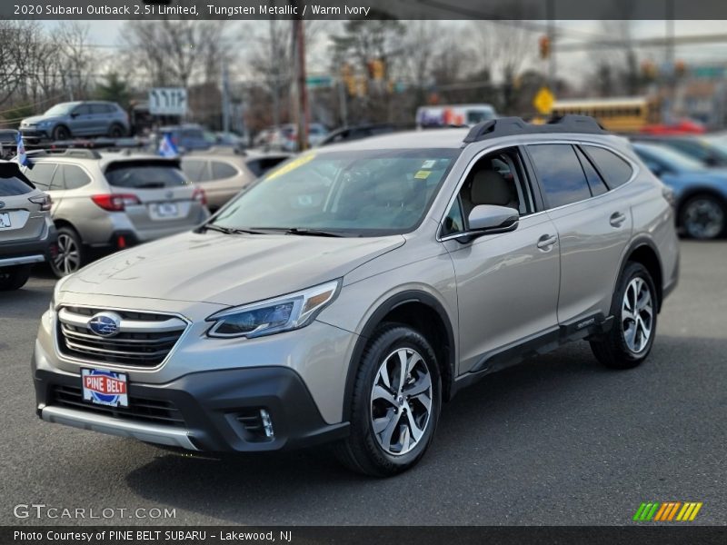 Tungsten Metallic / Warm Ivory 2020 Subaru Outback 2.5i Limited