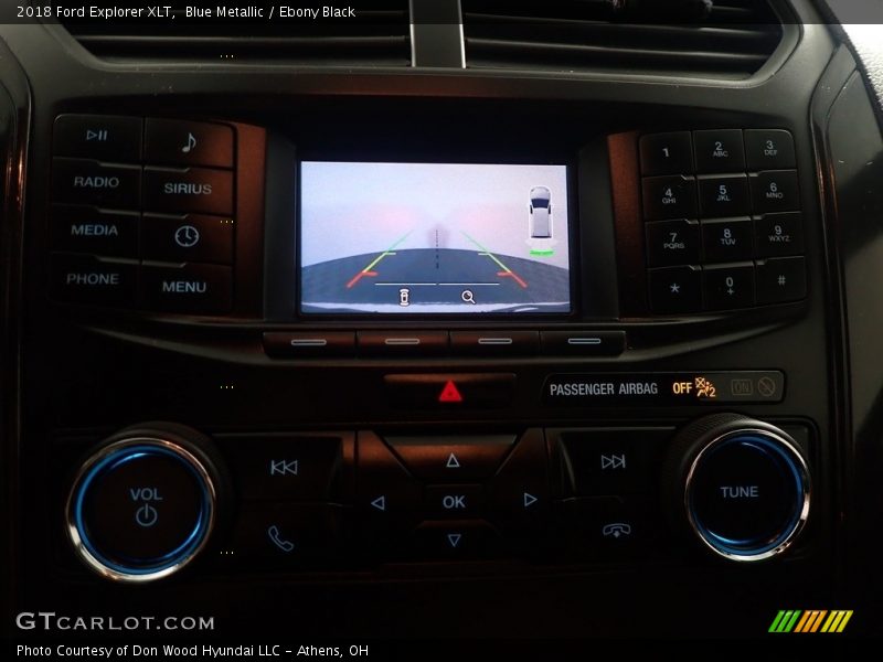 Blue Metallic / Ebony Black 2018 Ford Explorer XLT