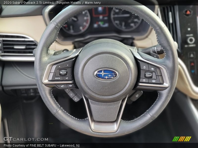 Tungsten Metallic / Warm Ivory 2020 Subaru Outback 2.5i Limited