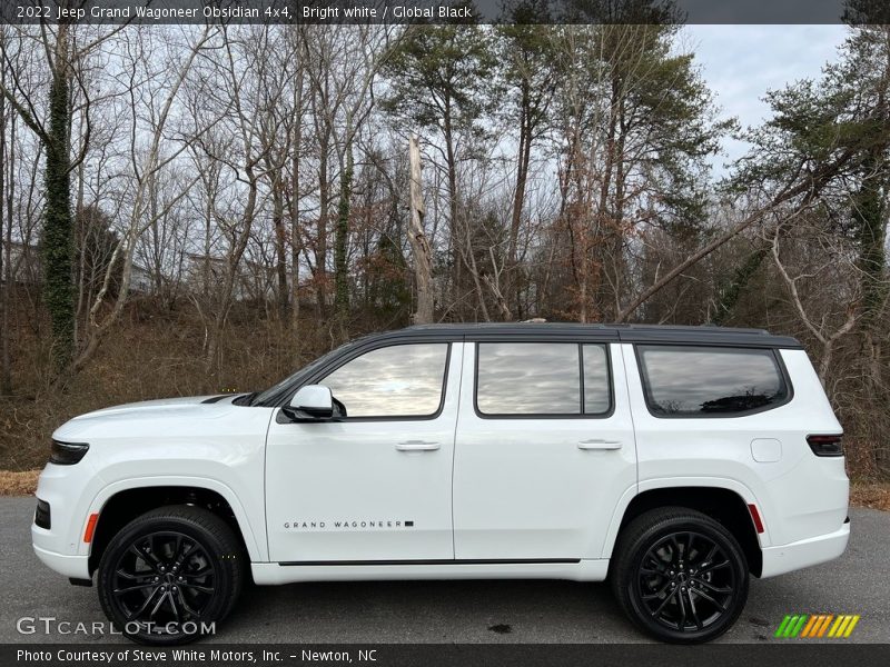  2022 Grand Wagoneer Obsidian 4x4 Bright white