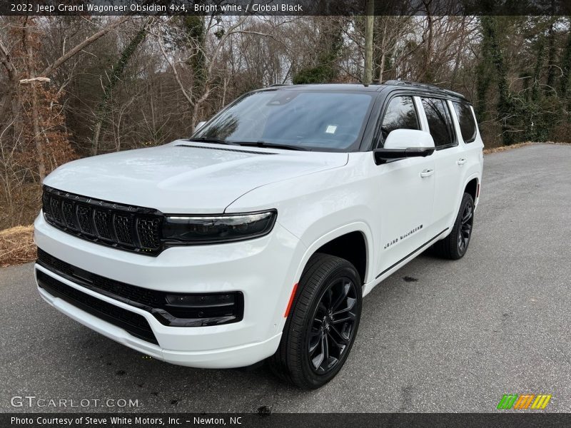 Bright white / Global Black 2022 Jeep Grand Wagoneer Obsidian 4x4