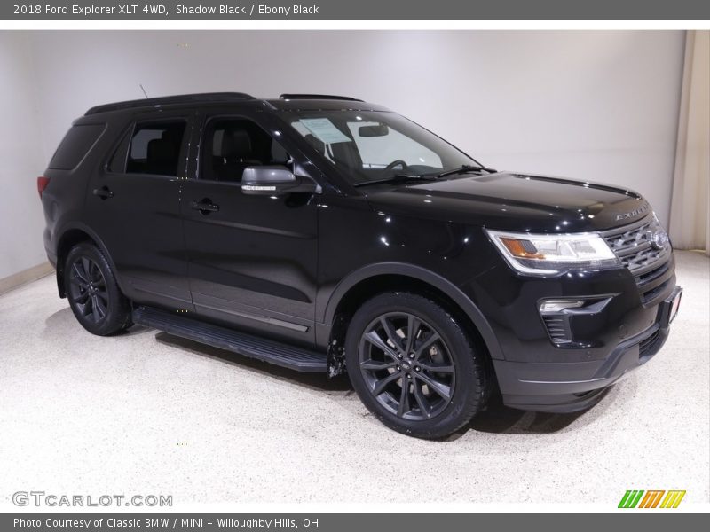 Shadow Black / Ebony Black 2018 Ford Explorer XLT 4WD