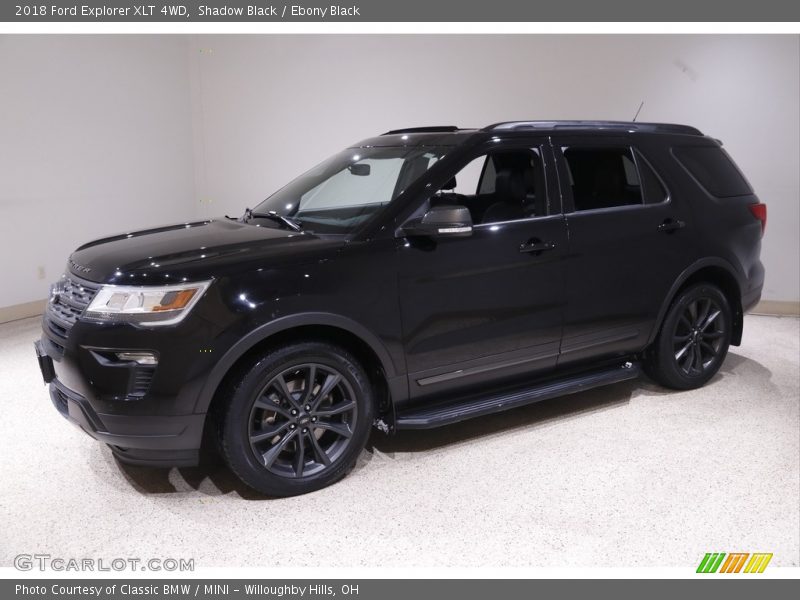 Shadow Black / Ebony Black 2018 Ford Explorer XLT 4WD