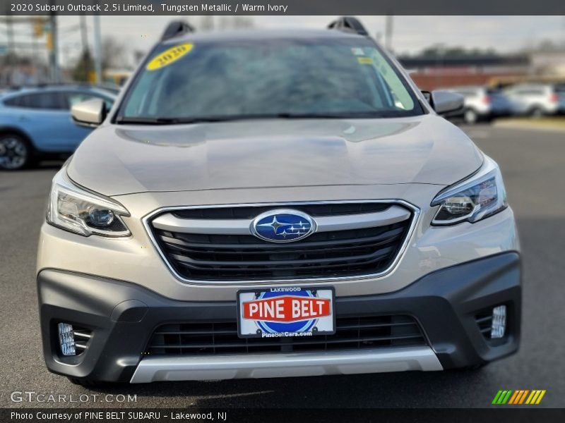 Tungsten Metallic / Warm Ivory 2020 Subaru Outback 2.5i Limited