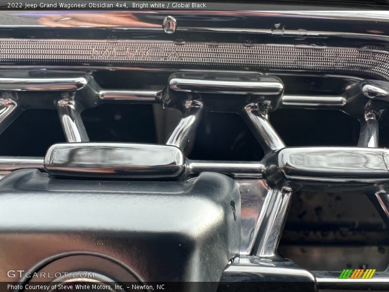 Bright white / Global Black 2022 Jeep Grand Wagoneer Obsidian 4x4