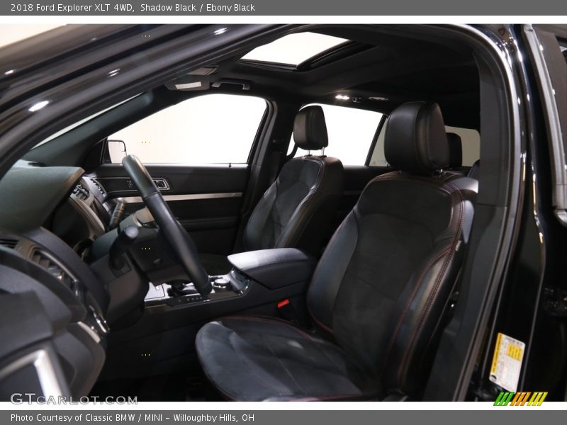 Shadow Black / Ebony Black 2018 Ford Explorer XLT 4WD