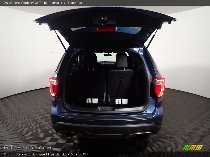 Blue Metallic / Ebony Black 2018 Ford Explorer XLT