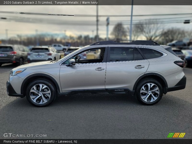Tungsten Metallic / Warm Ivory 2020 Subaru Outback 2.5i Limited