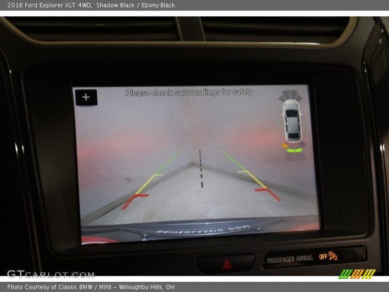 Shadow Black / Ebony Black 2018 Ford Explorer XLT 4WD