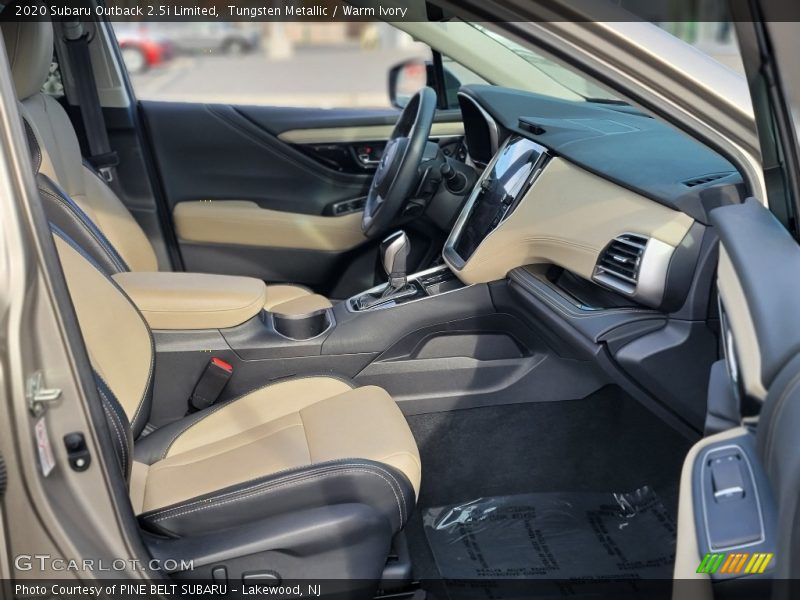 Tungsten Metallic / Warm Ivory 2020 Subaru Outback 2.5i Limited