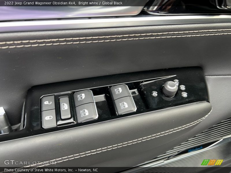 Controls of 2022 Grand Wagoneer Obsidian 4x4