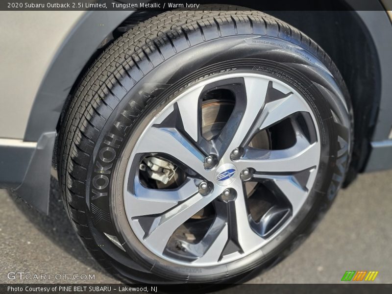 Tungsten Metallic / Warm Ivory 2020 Subaru Outback 2.5i Limited