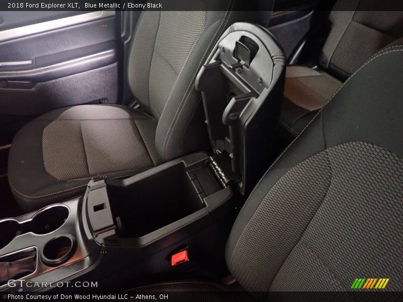 Blue Metallic / Ebony Black 2018 Ford Explorer XLT