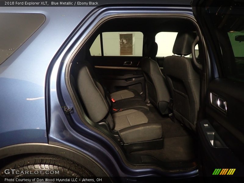 Blue Metallic / Ebony Black 2018 Ford Explorer XLT