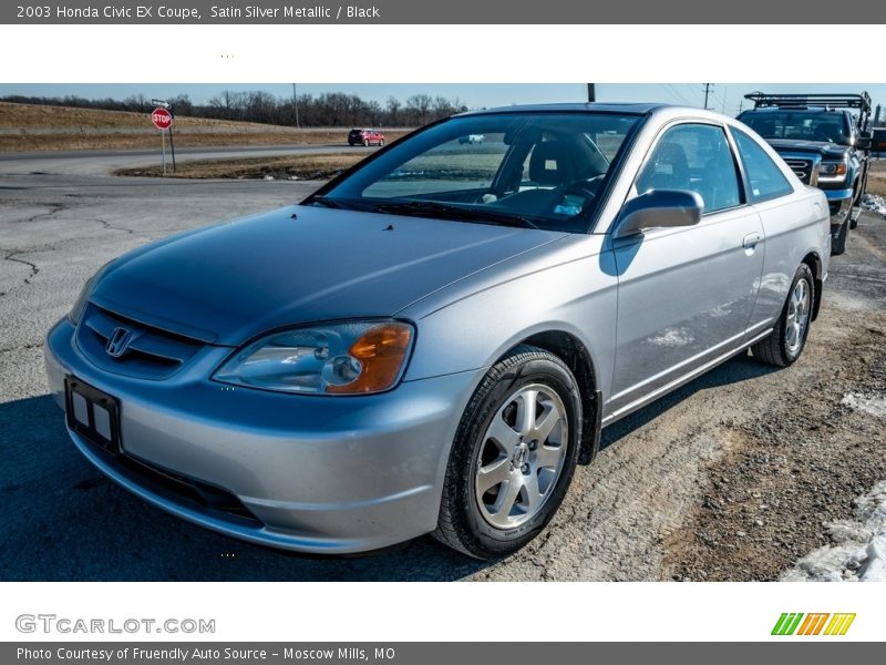 Front 3/4 View of 2003 Civic EX Coupe