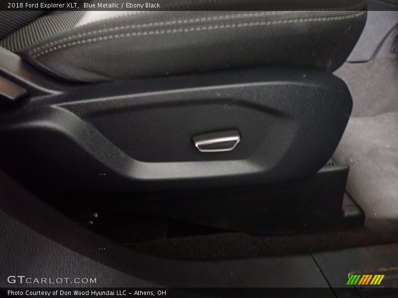 Blue Metallic / Ebony Black 2018 Ford Explorer XLT