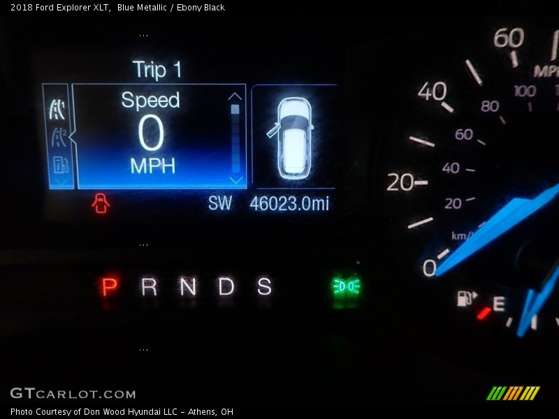 Blue Metallic / Ebony Black 2018 Ford Explorer XLT