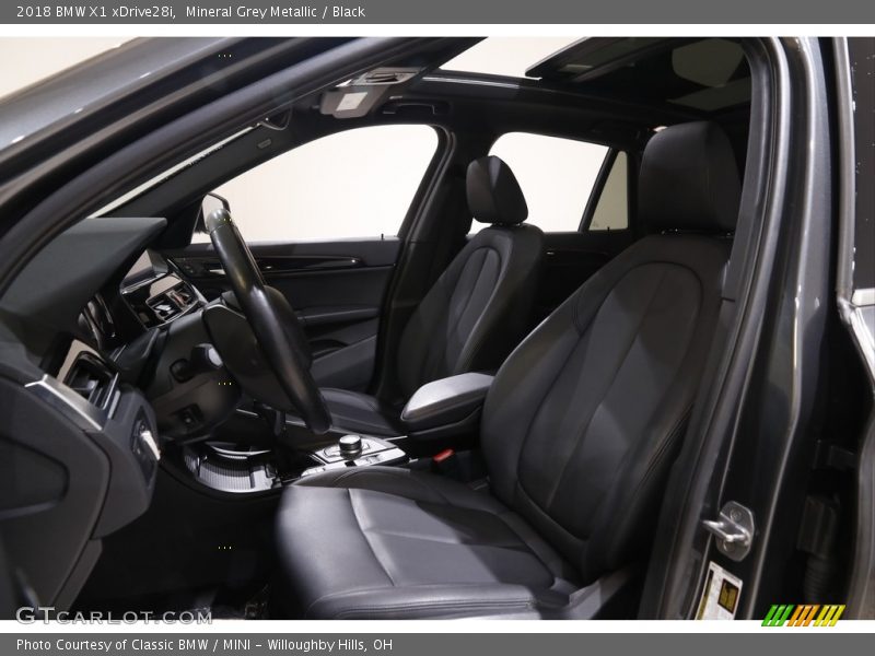 Mineral Grey Metallic / Black 2018 BMW X1 xDrive28i