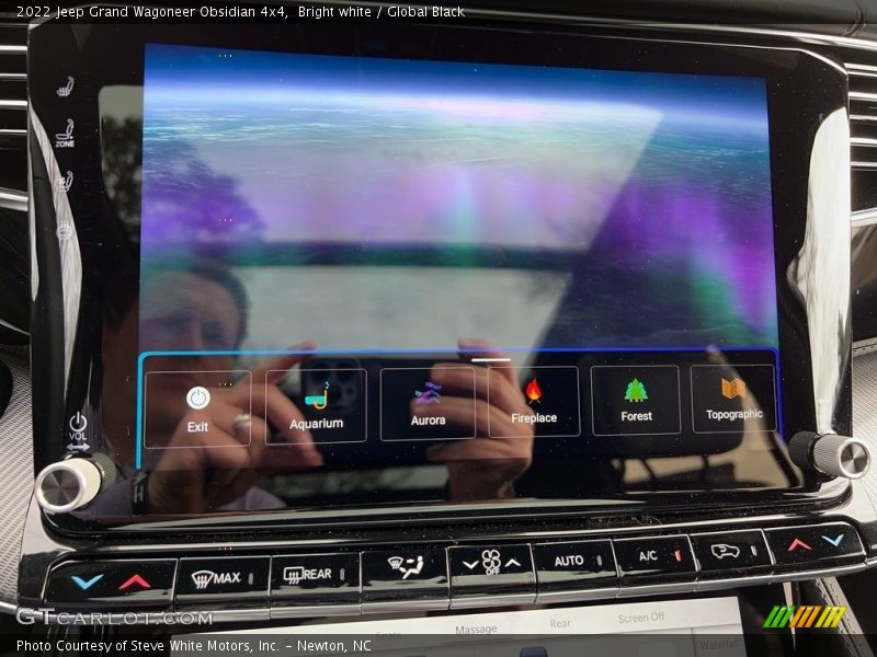 Controls of 2022 Grand Wagoneer Obsidian 4x4