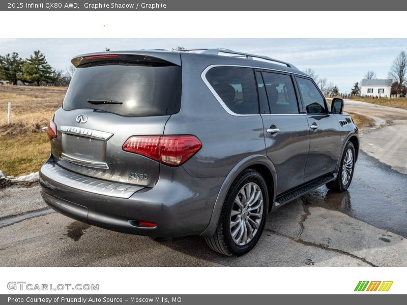 Graphite Shadow / Graphite 2015 Infiniti QX80 AWD