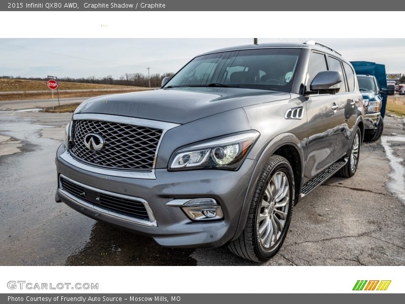 Graphite Shadow / Graphite 2015 Infiniti QX80 AWD