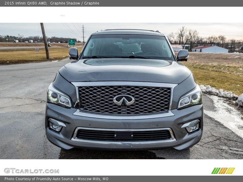 Graphite Shadow / Graphite 2015 Infiniti QX80 AWD