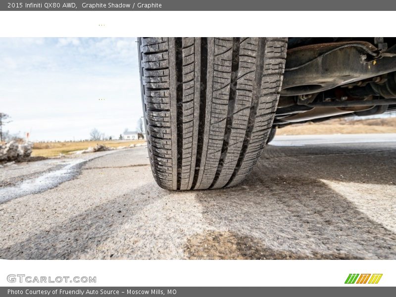 Graphite Shadow / Graphite 2015 Infiniti QX80 AWD