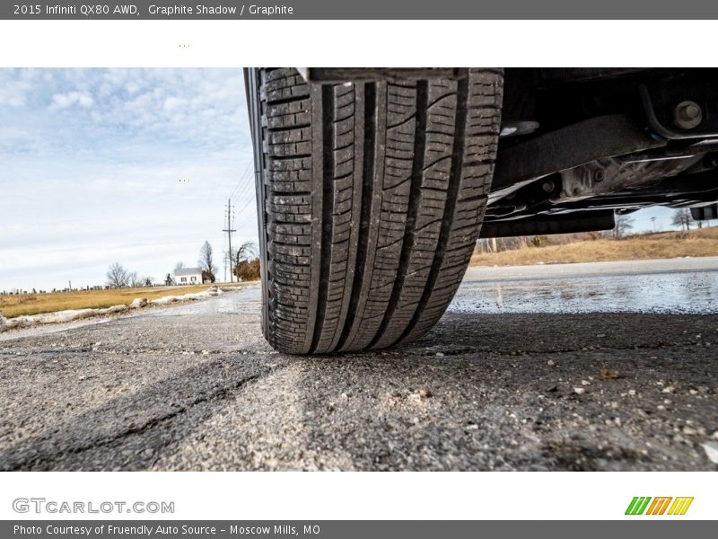 Graphite Shadow / Graphite 2015 Infiniti QX80 AWD