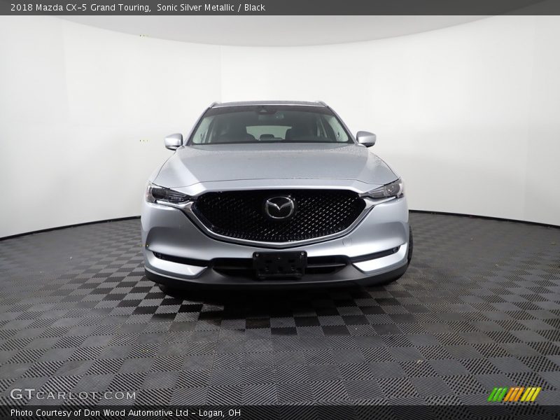 Sonic Silver Metallic / Black 2018 Mazda CX-5 Grand Touring